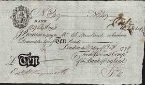 Great Britain, 10 Pound, P177